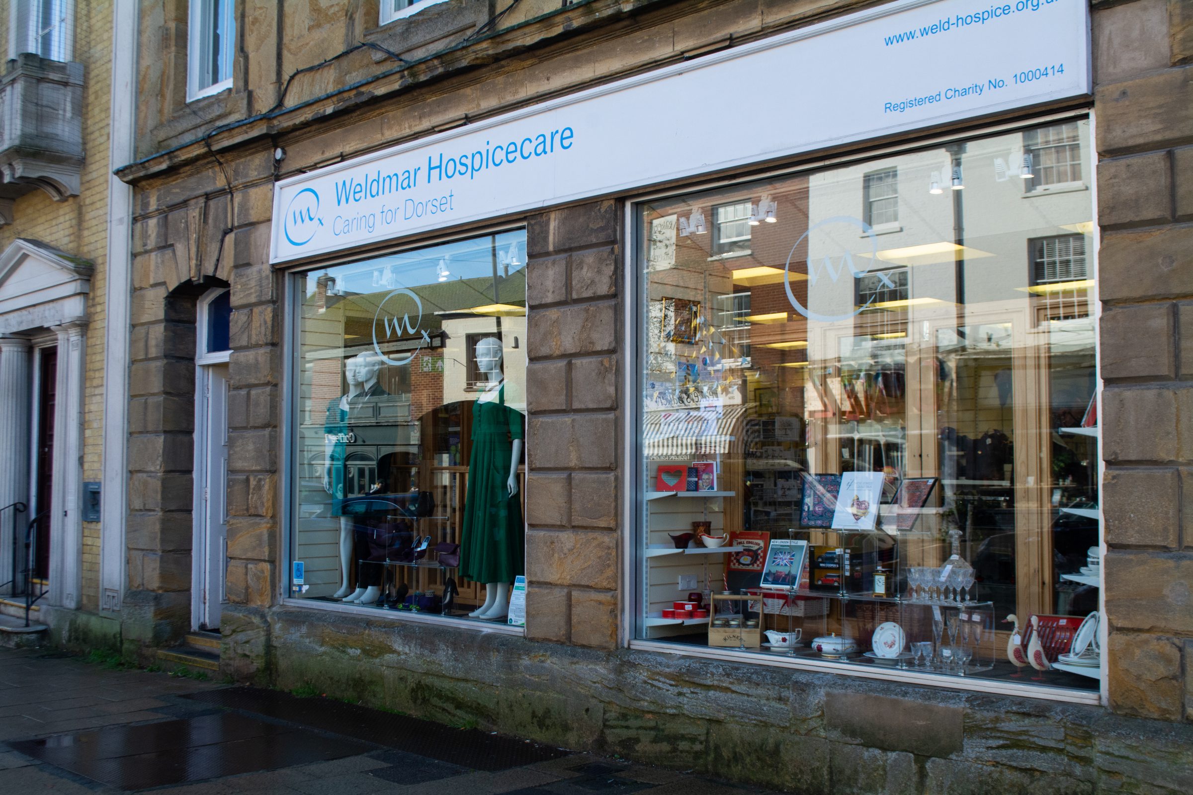 Bridport East Street Charity Shop Weldmar Hospicecare