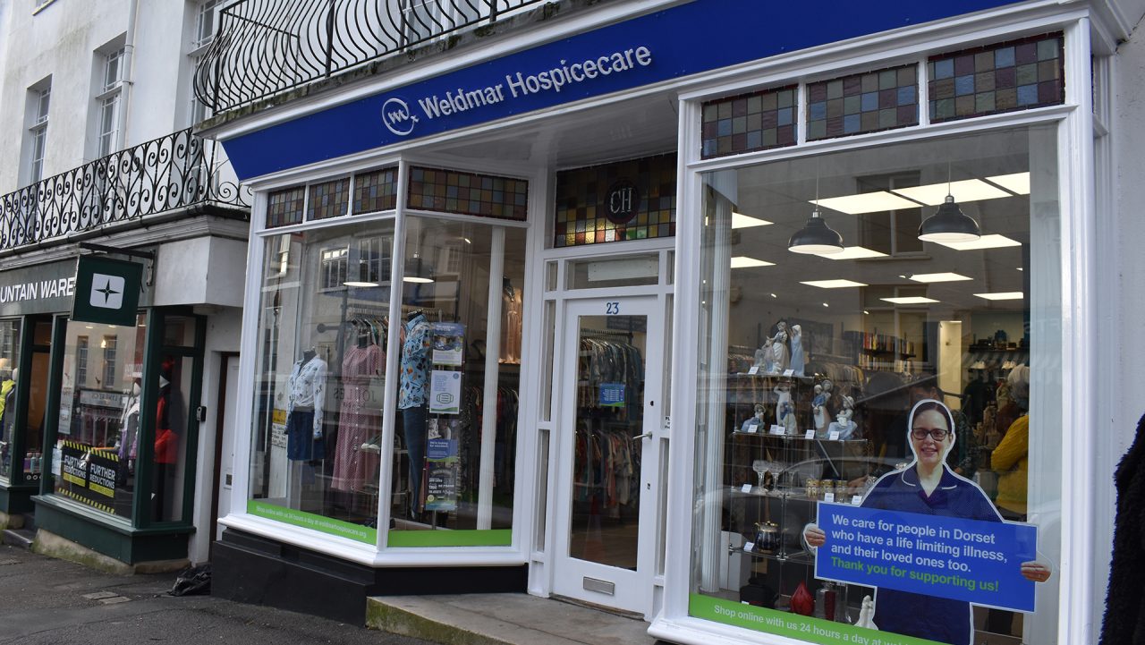 Lyme Regis Shop outside