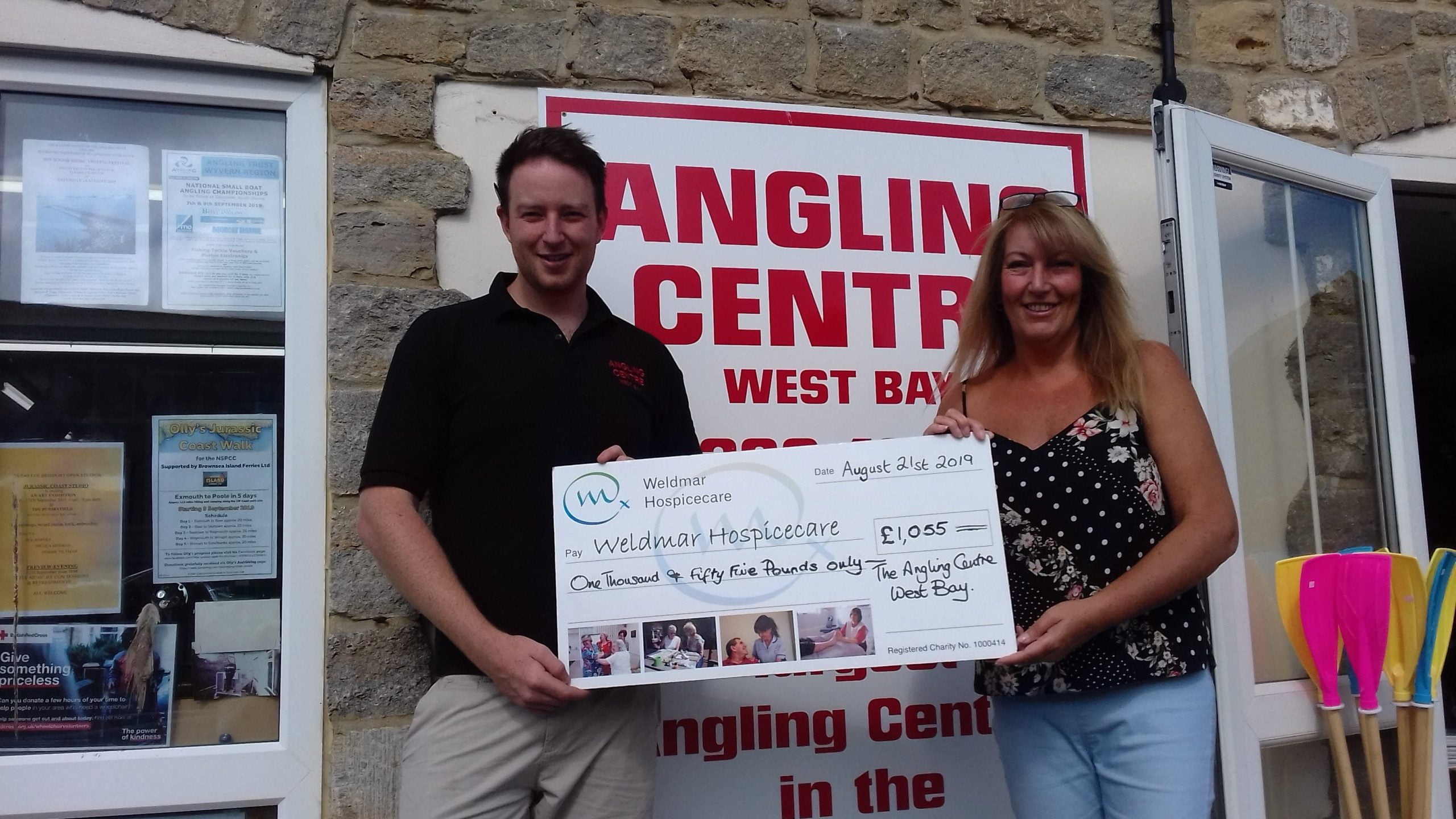 Angling Centre collects more than £1000 in memory of Stephen