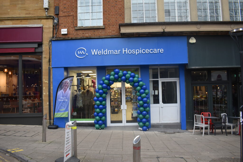 Yeovil Charity Shop Weldmar Hospicecare