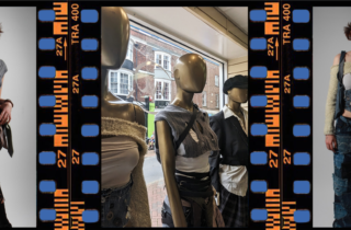 Weymouth College student creates fashion collection from Weldmar Charity Shop's items that were unsuitable for sale