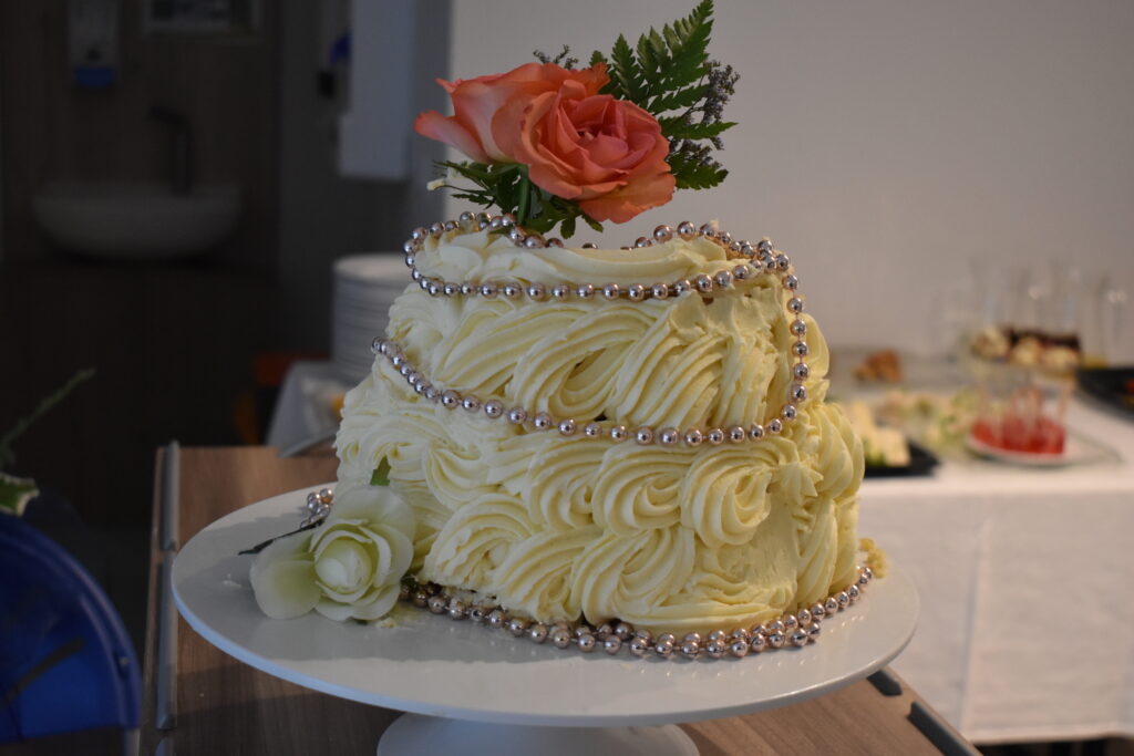 Wedding Cake at Weldmar Hospicecare