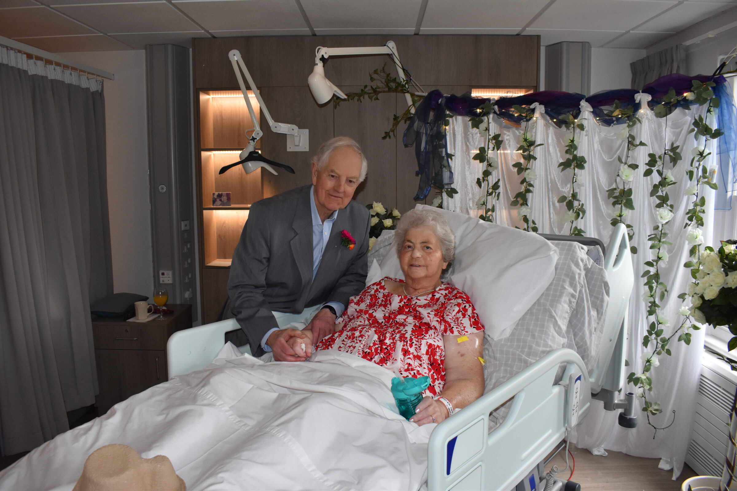 Stan and Ruth Wedding at Weldmar's Inpatient Unit