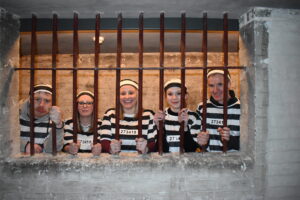 Jail & Bail 2024 participants behind bars