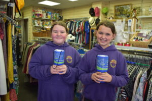 Young fundraisers raising money for Weldmar